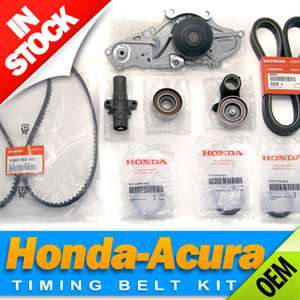   Complete Timing Belt & Water Pump Kit Honda/Acura V6 Factory Parts