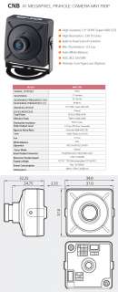 CCTV high performance 41 Megapixel pinhole Camera #15  