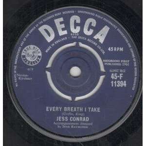  EVERY BREATH I TAKE 7 INCH (7 VINYL 45) UK DECCA 1961 