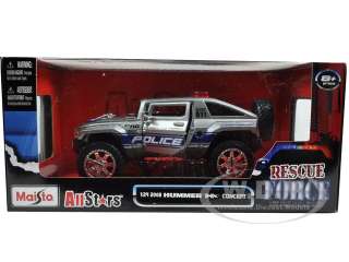   car model of 2008 Hummer HX Concept Police die cast model car by