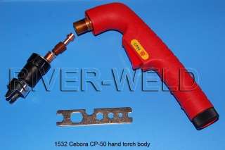 CEBORA CP 50 plasma cutter torch Body &CP 50 torch head  