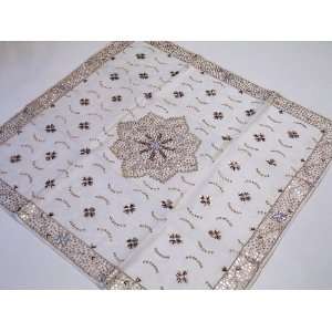   Tablecloth Table Topper Overlay Fine India Decor