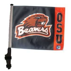   BEAVERS Golf Cart Flag with Ez On and Off Bracket