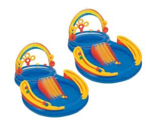 INTEX Inflatable Kids Rainbow Ring Water Play Center 078257574537 