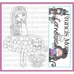  Francis Marys Ballerina Unmounted Rubber Stamp 