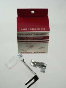 Janome Serger Beading Attachment 634 7034 204 + More 732212146824 