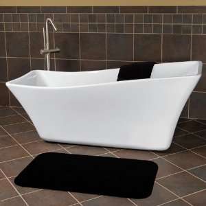  68 Amick Freestanding Acrylic Slipper Tub   No Overflow 