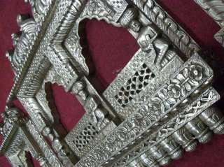 Rajasthani Silver Window Set Jharokha Tribal Art India  