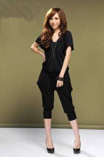 NEW Fashion Loose Jumpsuits Overall Harem Pant G391  