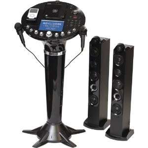   The Singing Machine Pedestal Karoke System With iPod Dock iSM 1028 x