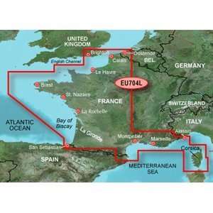  Garmin Bluechart G2   HEU704L   France   Data Card GPS 