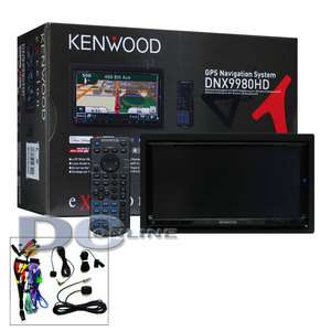 KENWOOD DNX9980HD 6.95 CAR TOUCHSCREEN MONITOR W/GPS NAV, BLUETOOTH 