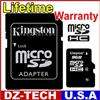 Kingston 8GB MicroSDHC MicroSD TF Flash Memory Car