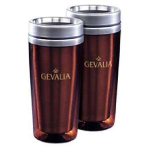 Gevalia Stainless Steel Travel Mug & Varietals Coffee Set   Ground 