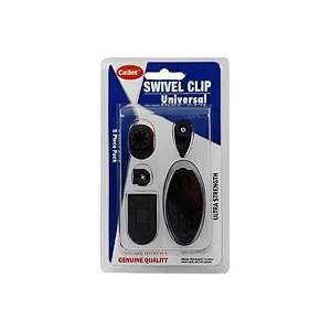  Cellet Black Universal Swivel 5PC Gear Clip (5 in 1 