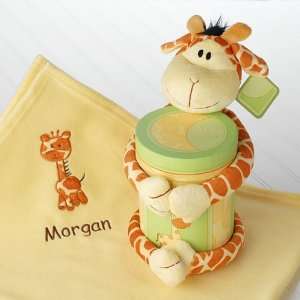  Jo Jo Giraffe Two Piece Plush Gift Set in Keepsake Box 