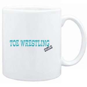  Mug White  Toe Wrestling GIRLS  Sports Sports 