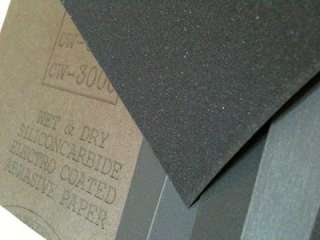   & Dry Silicon Carbide Latex Paper & Kraft Paper Backing Sandpaper