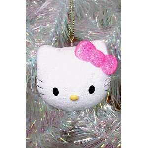  Hello Kitty With Sparkling Pink Glitter Bow Christmas 