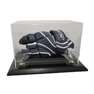  Chicago Blackhawks Hockey Glove Display Case with Black 