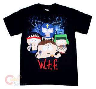 South Park WTF T Shirts Tee  Kenny, Kyle, Cartman,Stan  
