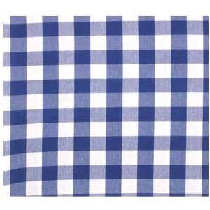 Durable Hand Woven 100% Cotton Blue Picnic Check Tablecloth 60 X 60 