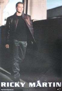 RICKY MARTIN 1999 ALBUM U.S. PROMO POSTER   LATIN MUSIC  