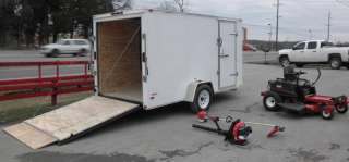 NEW 42 TORO ZERO TURN LAWN MOWER ENCLOSED TRAILER DEAL  