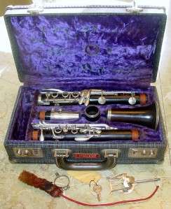 Vtg LeBLANC D. NOBLET Soprano Clarinet N w/Case & Key 1929B Paris 