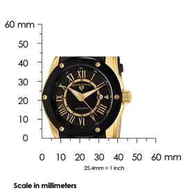 SWISS LEGEND Mens Date Automatic Watch  Retail$1,095  