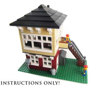 Lego Custom City   6 Train Models   INSTRUCTIONS ONLY  