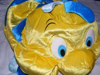 Disney Little Mermaid Flounder Costume Child Large  