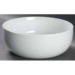  Dansk Arabesque White 8 Round Serving Bowl, Fine China 