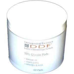  DDF Glycolic 10% Daily Cleansing Pads 60 Piece Beauty