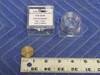 Lens Filter Laser Optics Mounted Aperture, 62 um Spot Q66  