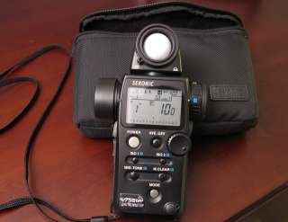 Sekonic L 758DR DigitalMaster Light Spot Meter Digital  