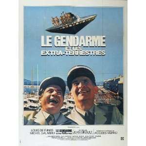The Gendarme and the Creatures from Outer Space Movie Poster (27 x 40 