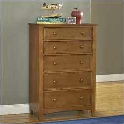 Hillsdale Taylor Falls 5 Drawer Pine Finish Chest 796995944855  