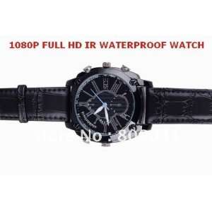   1080p full hd camera watch with ir & 30m waterproof mic & pc camera