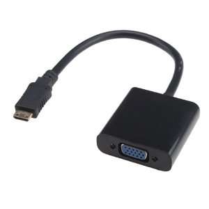   HDMI to VGA Female Output Video Cable Cord Converter Adapter For PC
