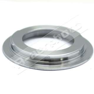 M42 screw mount lens to Canon EOS EF camera adapter  