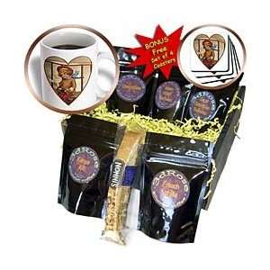   Heart with Child and Card   Coffee Gift Baskets   Coffee Gift Basket