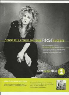 Fleetwood mac STEVIE NICKS & KGB Lover Undercover TRADE AD POSTER for 