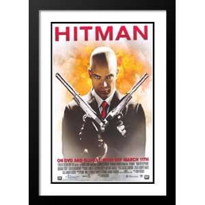  Hitman 32x45 Framed and Double Matted Movie Poster   Style 