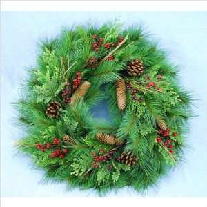   Hemlock Christmas Wreath (Set of 6) Wreath Size 30