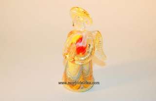 MURANO ANGEL 3.2 Inch BOMBONIERE in MURANO GLASS uk  