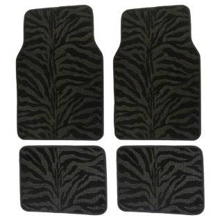   Style Car Truck SUV Front & Rear Seat Carpet Floor Mats   4PC