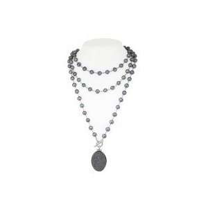  Honora Black Agate Druzy Necklace, 48 Honora Jewelry