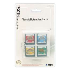  Nintendo DS Game Card Case 16   Clear Video Games