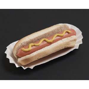  Paper Hot Dog Trays   Fluted 6 Inches Heavyweight Kitchen 
